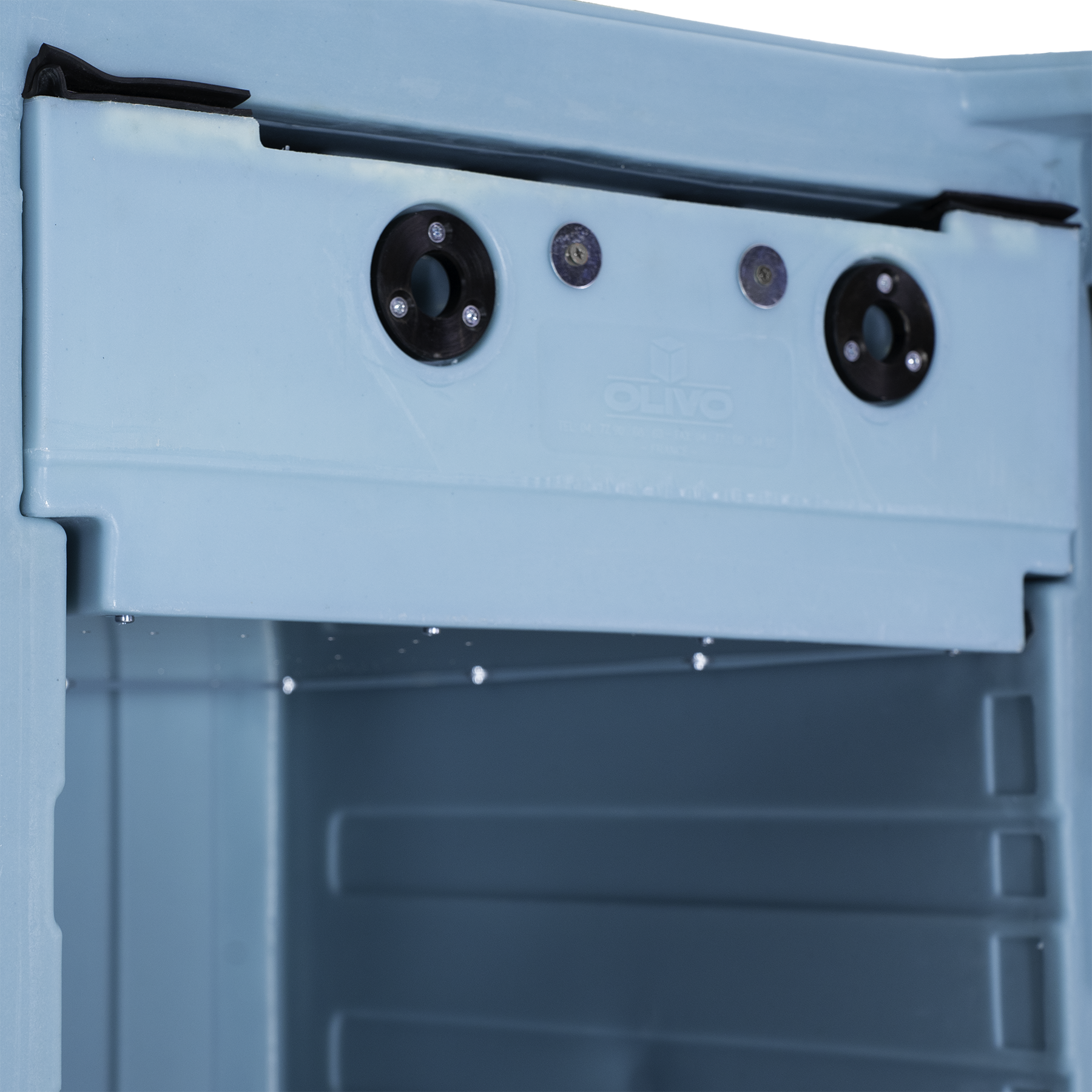 Contenedor ROLL 580L Apertura Frontal - Certificado ATP | RecipienX